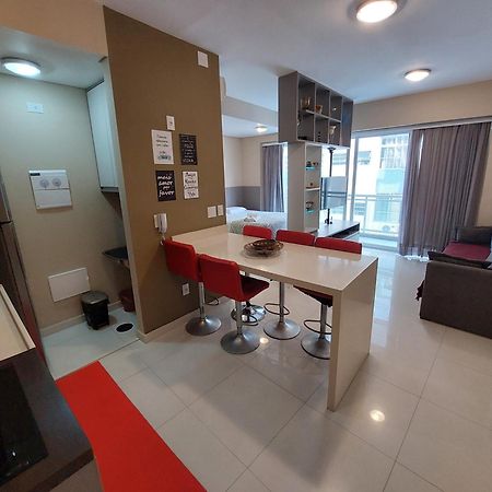 Appartamento Book Santos Unlimited 817 Elegancia Vista Mar Esterno foto