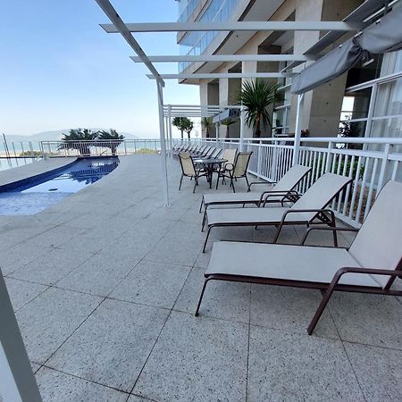 Appartamento Book Santos Unlimited 817 Elegancia Vista Mar Esterno foto
