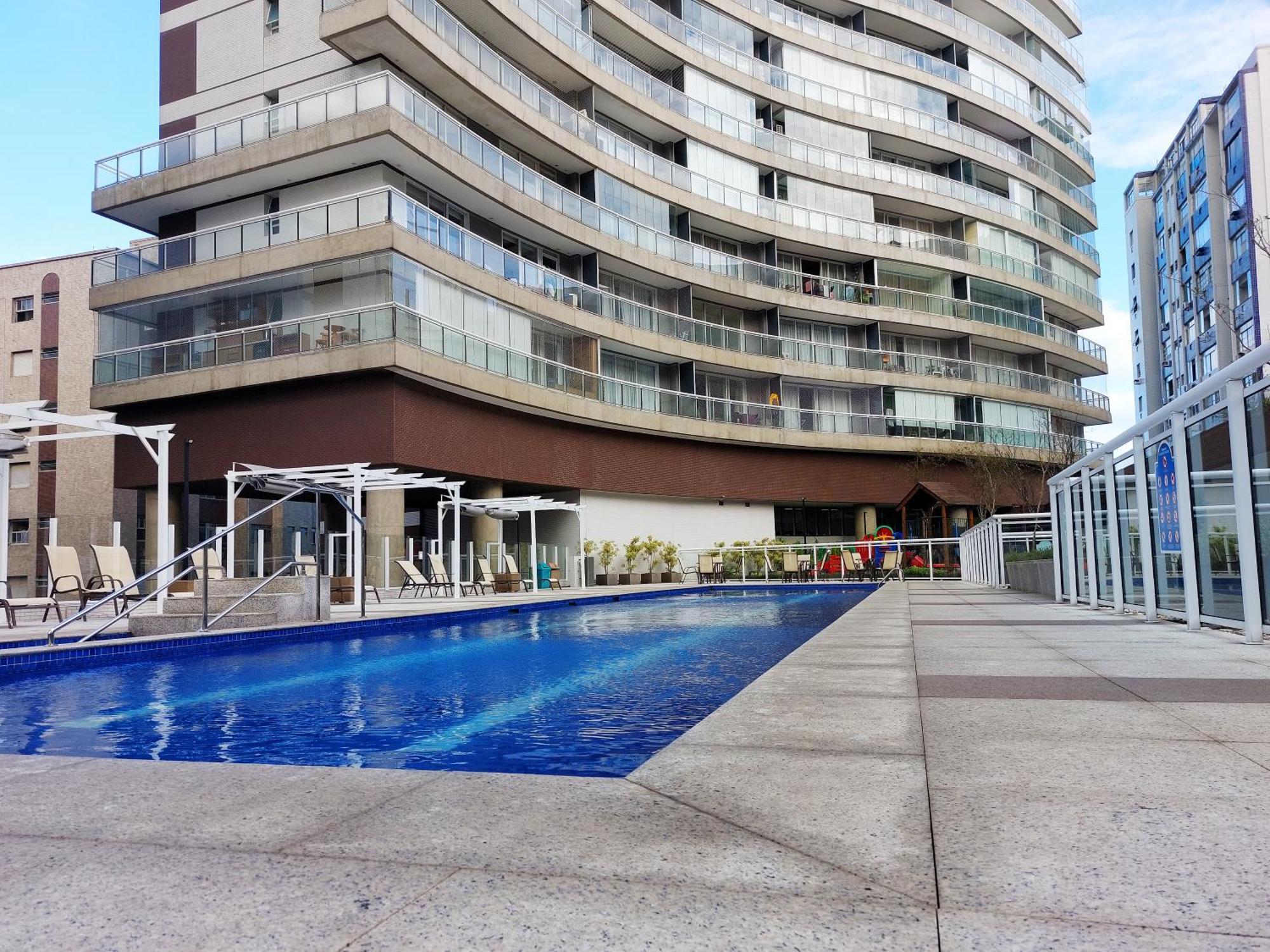Appartamento Book Santos Unlimited 817 Elegancia Vista Mar Esterno foto