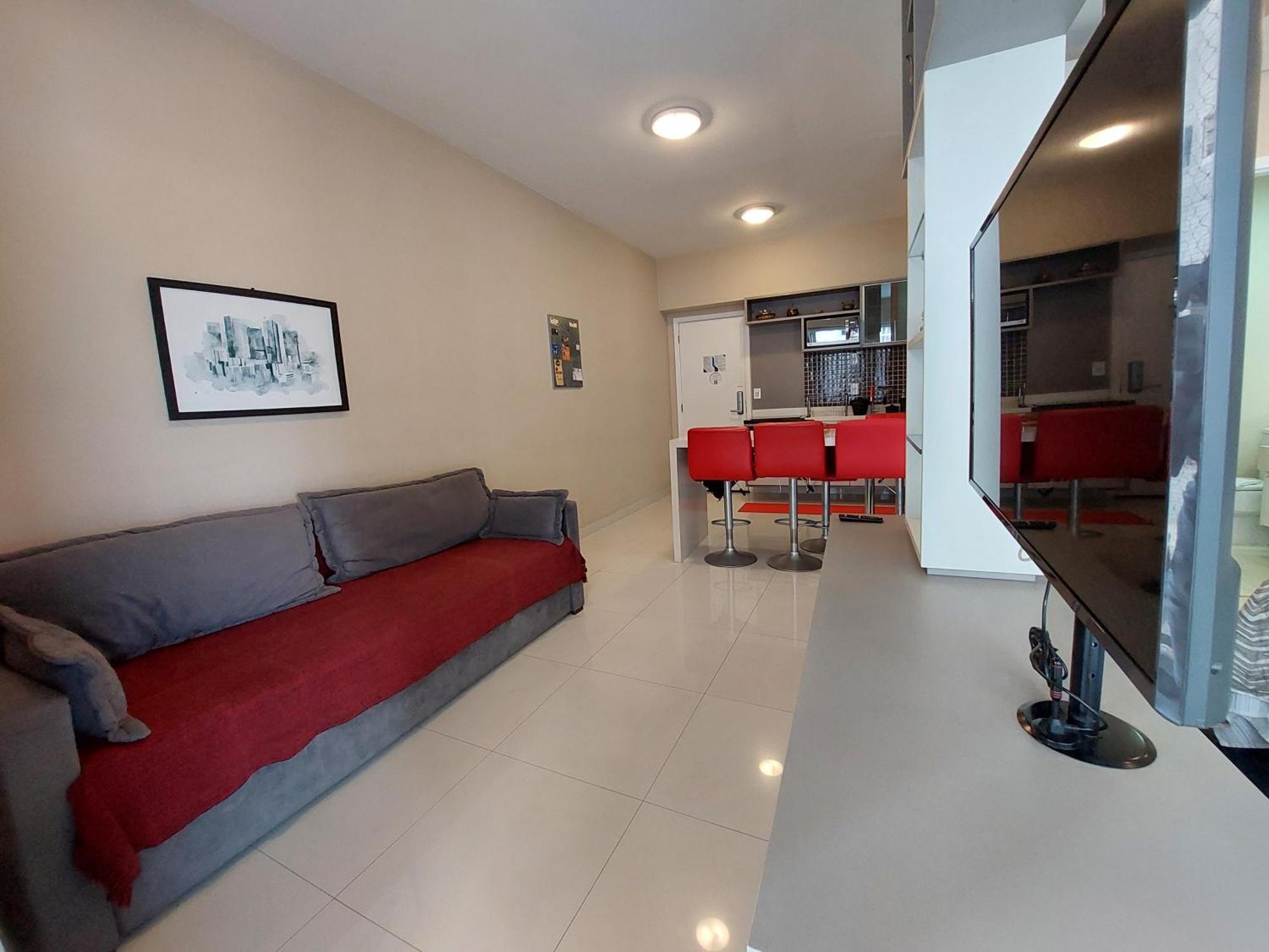 Appartamento Book Santos Unlimited 817 Elegancia Vista Mar Esterno foto